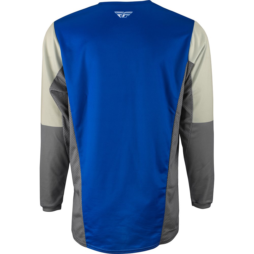 FLY Kinetic Jet Jersey  blau grau weiss
