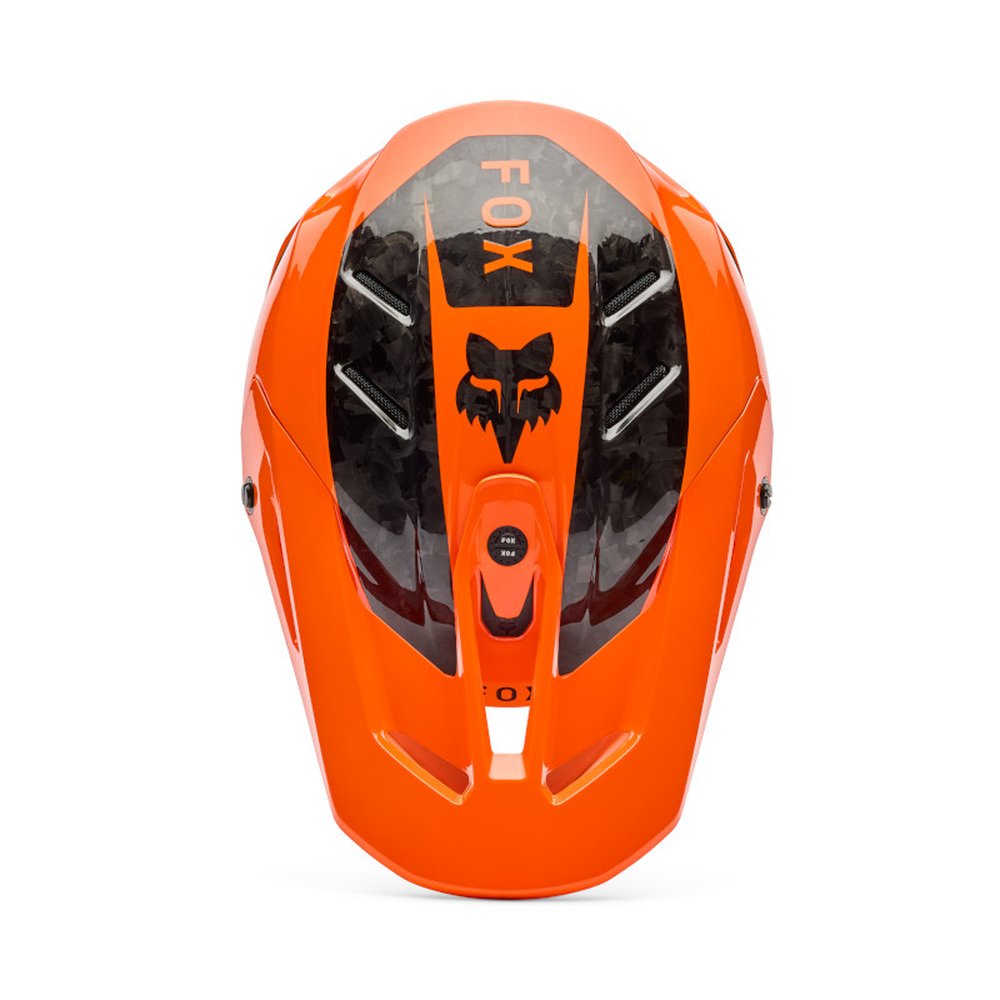FOX V3 RS FRACTURE Motocross Helm Neon Orange