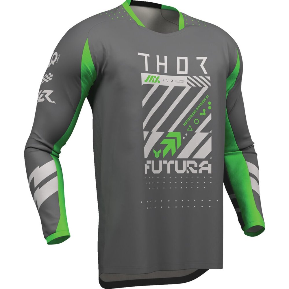THOR Launchmode Futura Jersey grau/grün