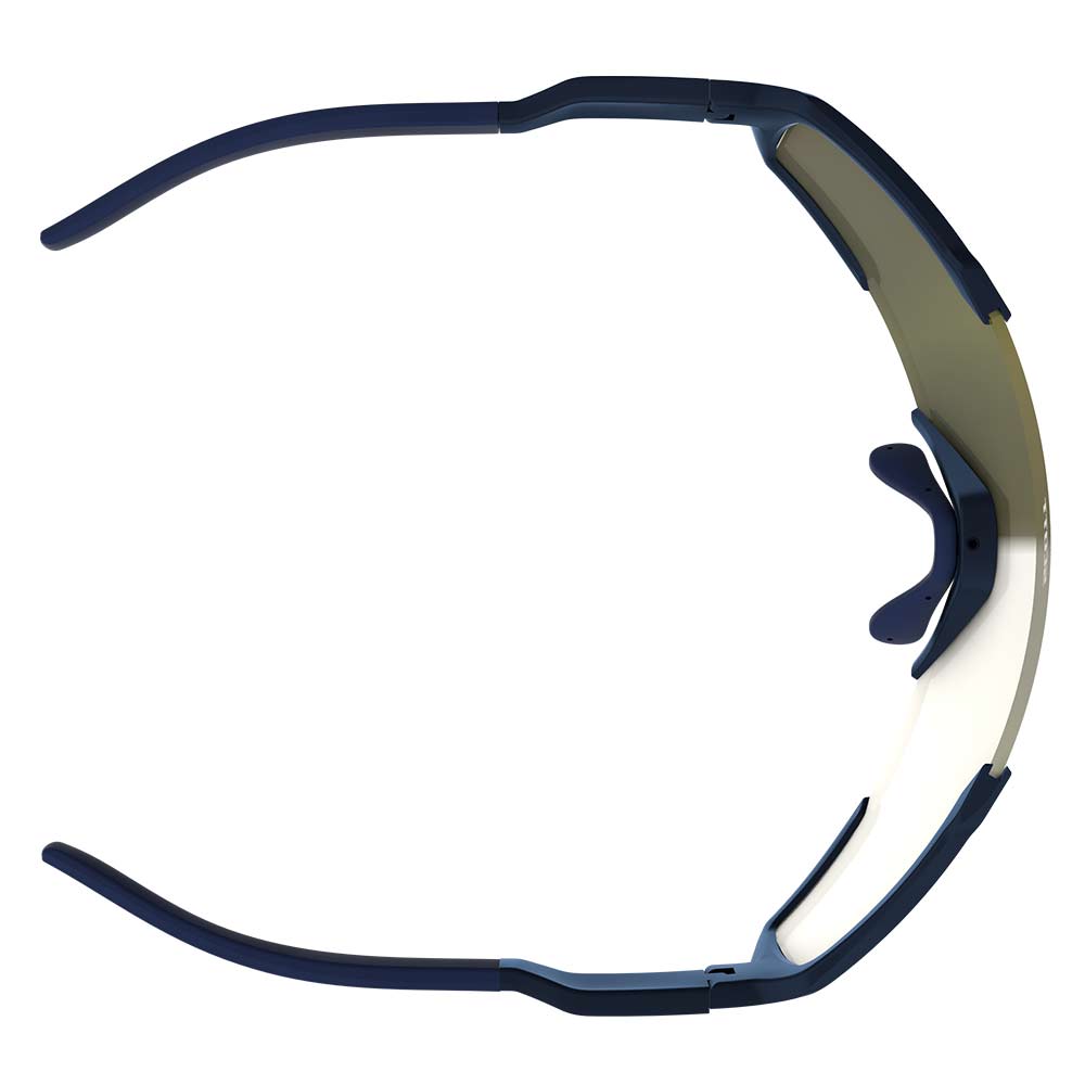 SCOTT Shield Compact Sonnenbrille submariner blau gold verspiegelt SCOTT Shield Compact Sonnenbrille submariner blau gold verspiegelt