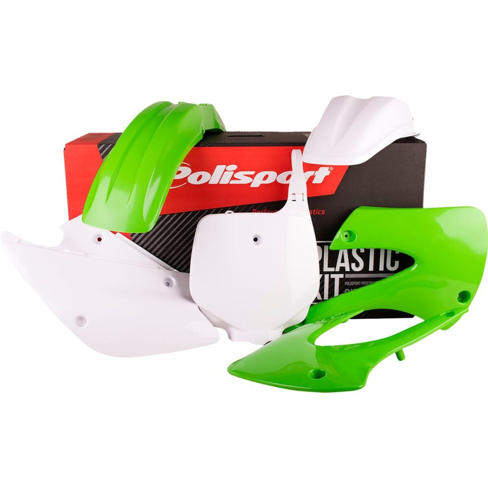 POLISPORT Komplettes Karosserie-Verkleidungs-Kit Kawasaki KX 85 01-13 OEM