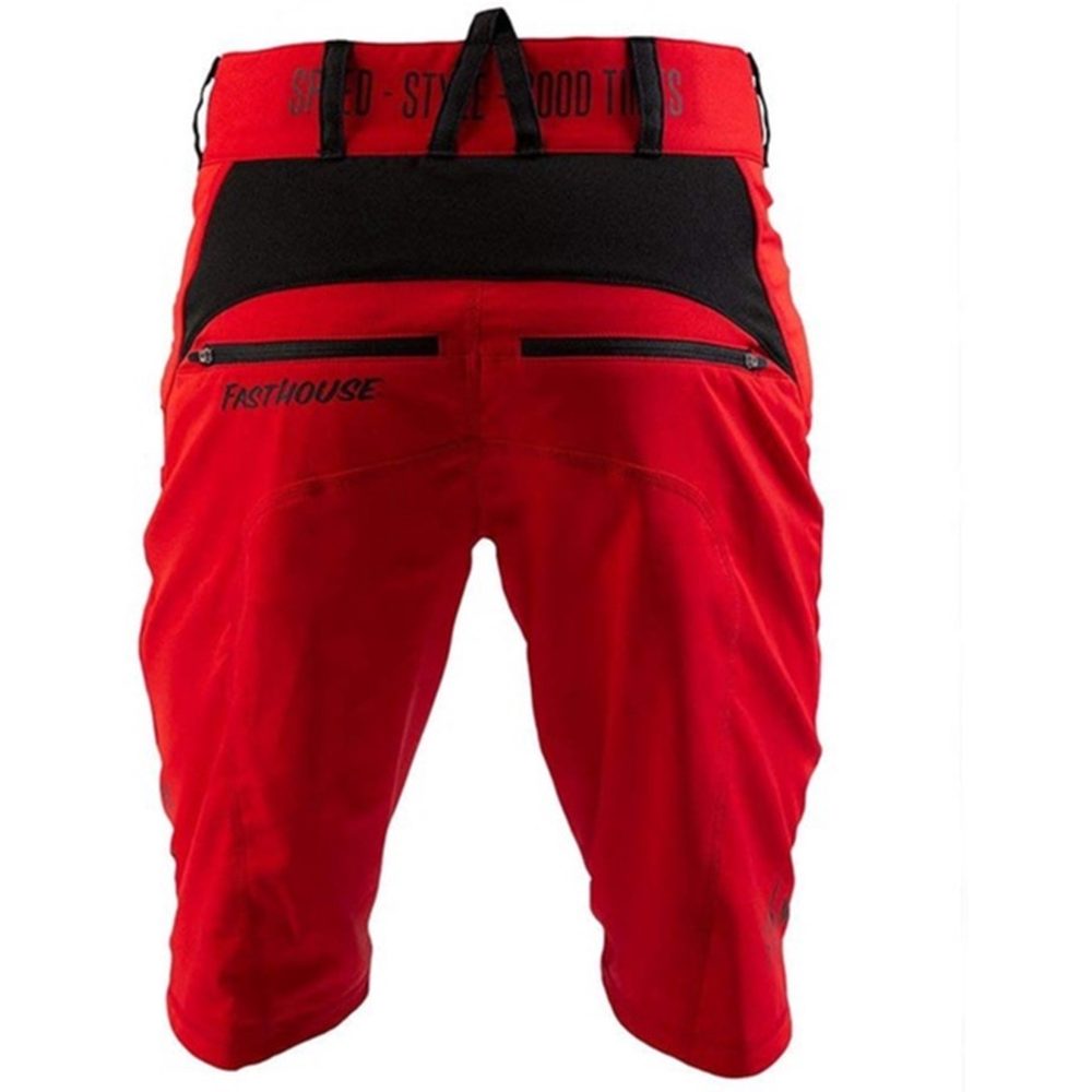 FASTHOUSE Crossline Shorts kurze MTB Hose rot