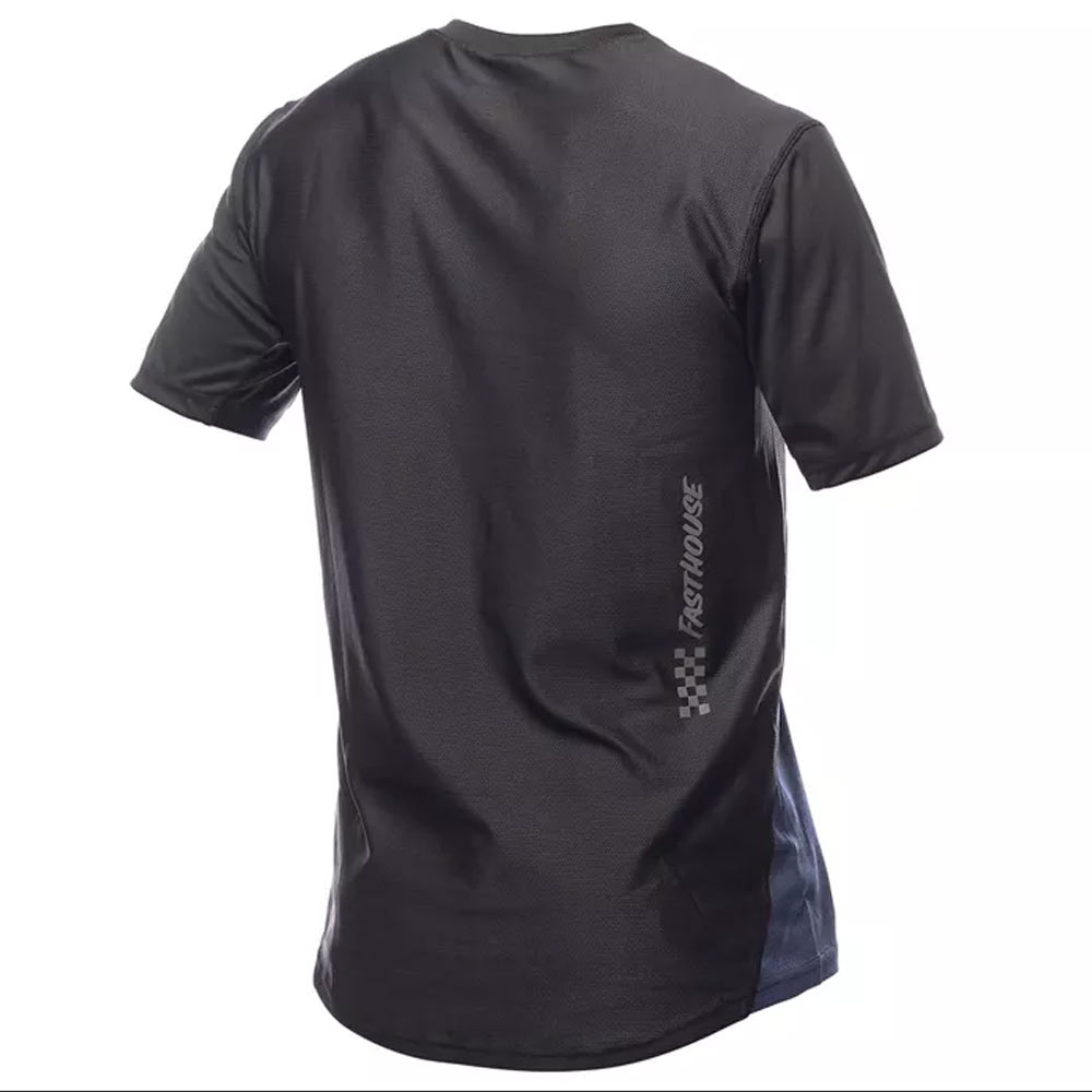 FASTHOUSE Mesa kurzärmliges MTB Jersey rot navy FASTHOUSE Mesa kurzärmliges MTB Jersey rot navy