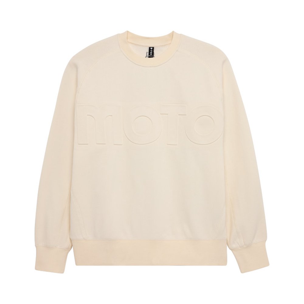 FOX MOTO-X OVERSIZED FLEECE CREW Sweatshirt Off White