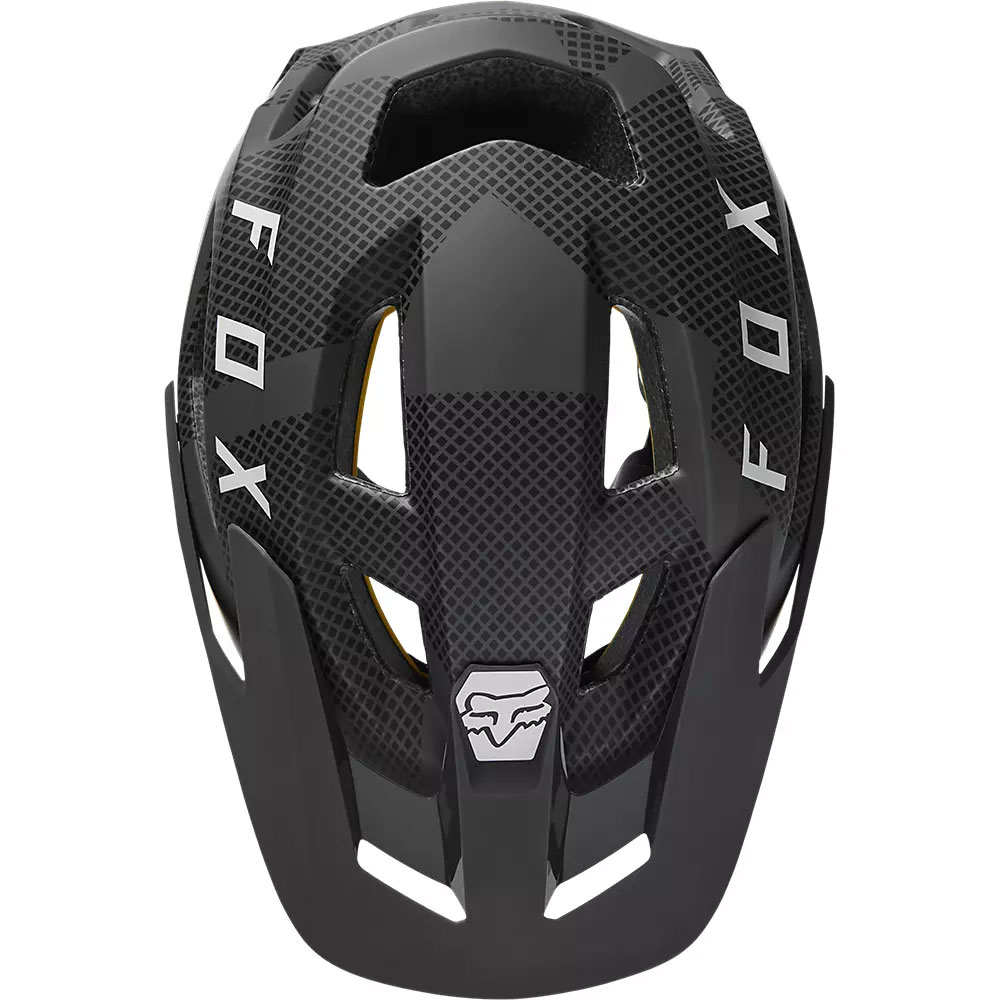 FOX Speedframe MTB Helm grau camo