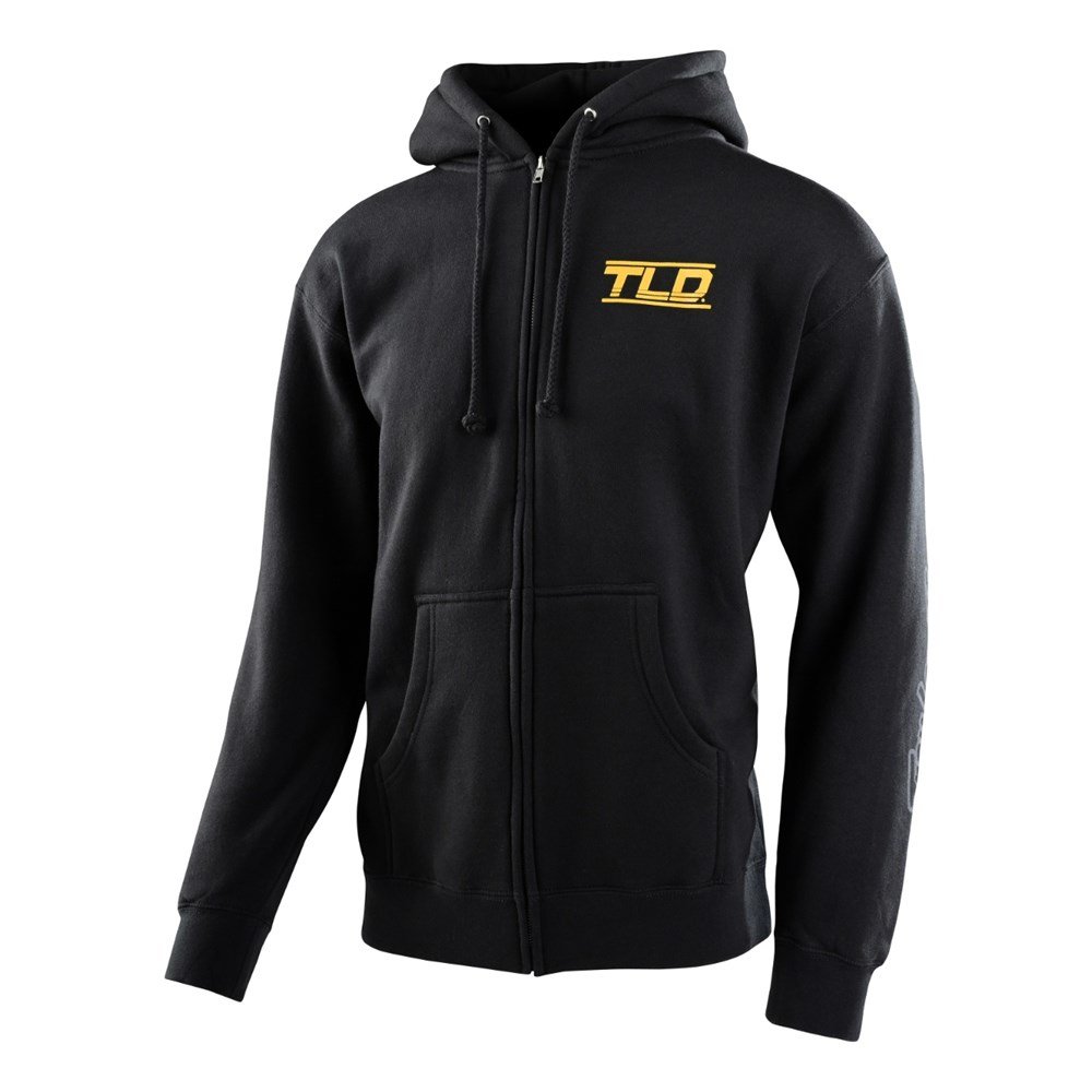 TROY LEE DESIGNS Speed Logo Zip-Up Hoodie schwarz