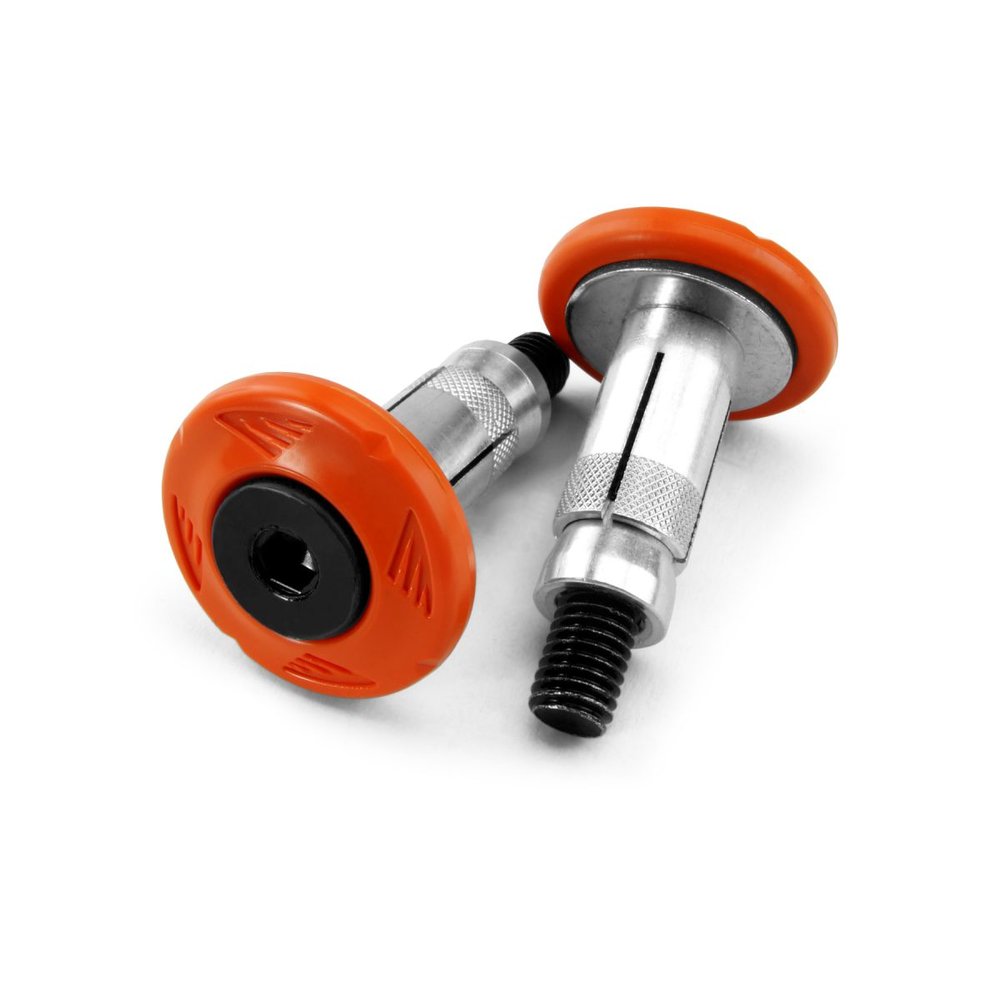 CYCRA Grip Armor-Lenkerendenset orange