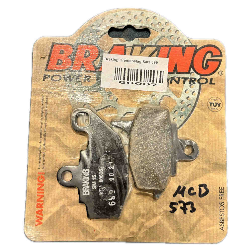BRAKING 699 SM15M Bremsbelag-Satz