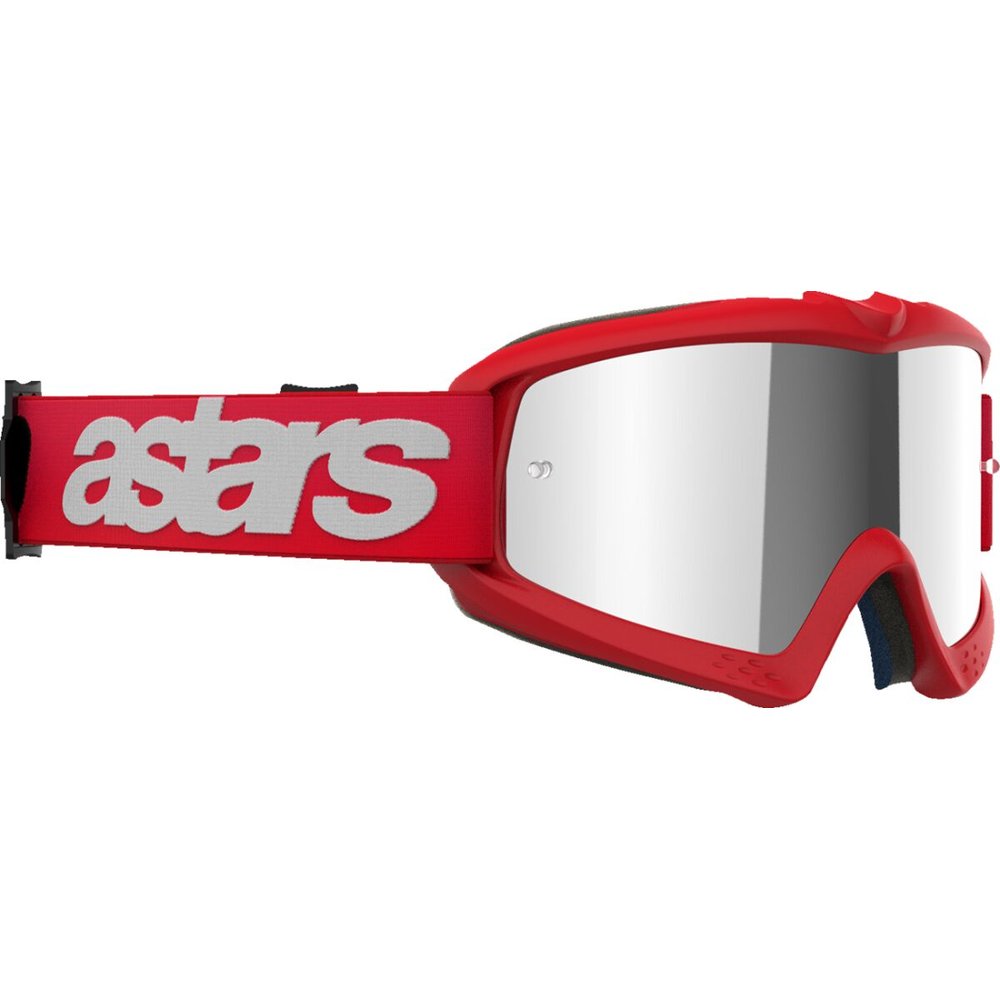 ALPINESTARS Bision Blaze Youth Kinder Brille rot silber verspiegelt