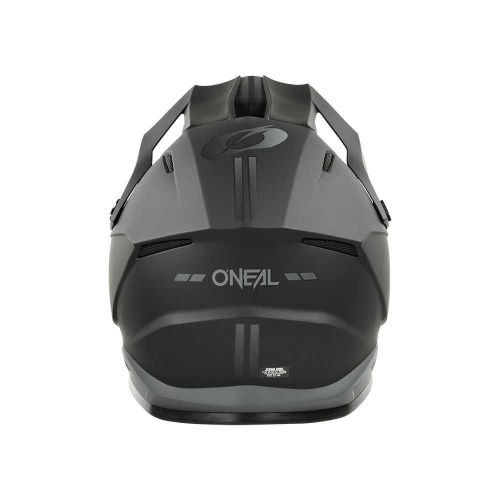 ONEAL 1SRS Youth Kinder Helm Solid schwarz