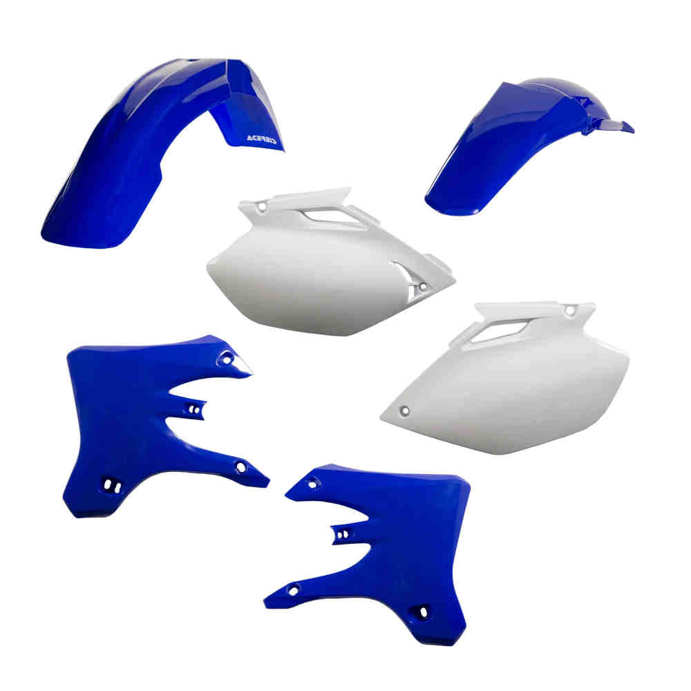 ACERBIS Komplettes Karroserie-Kit Plastikteile passend für Yamaha YZF 250-450 03-05 blau