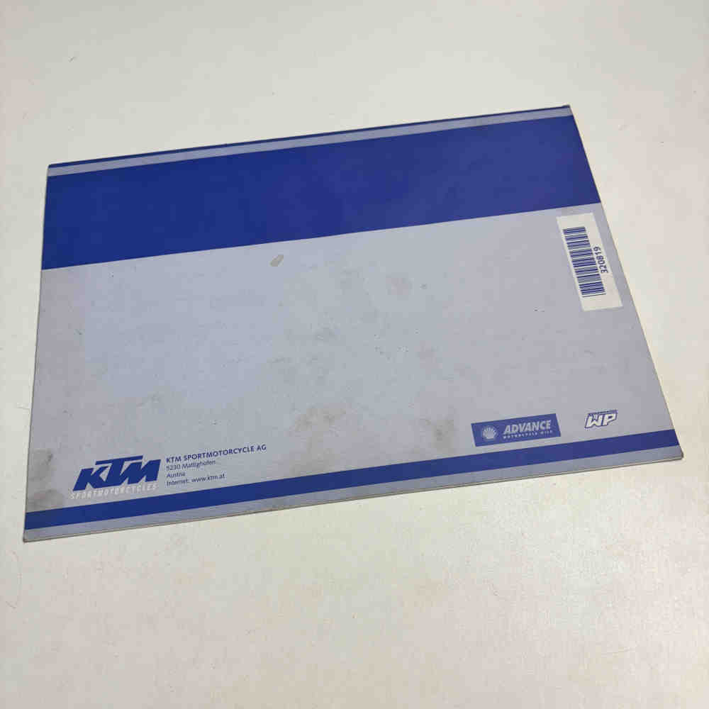 KTM 50 Mini Adventure SX Junior/Senior JR/SR Adventure 2001 320819 ETK Ersatzteilkatalog gebraucht