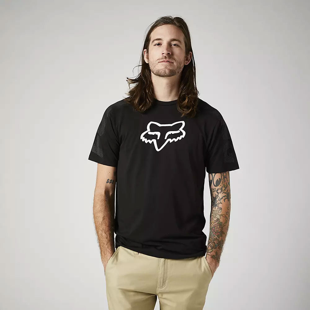 FOX Dvide Funktions T-Shirt schwarz