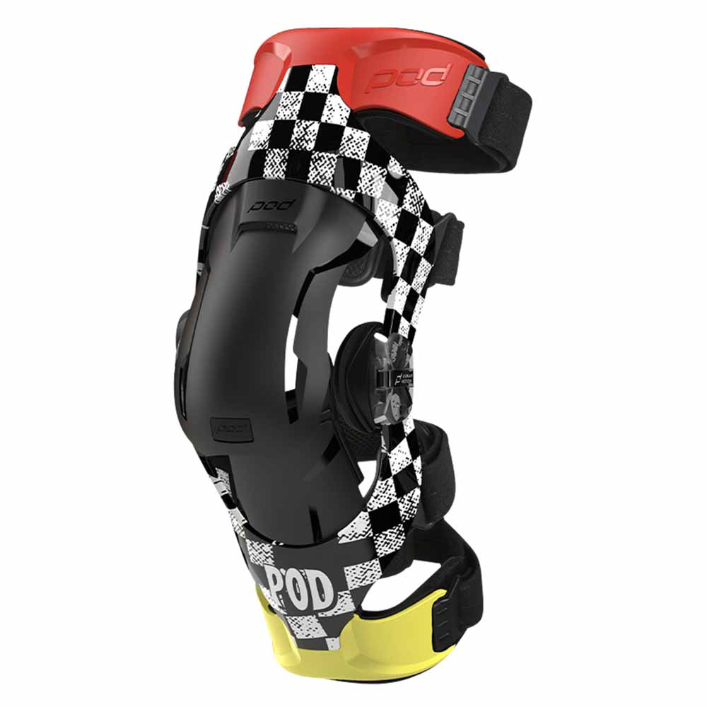 POD K4 2.0 AC9.2 Knieorthesen schwarz rot