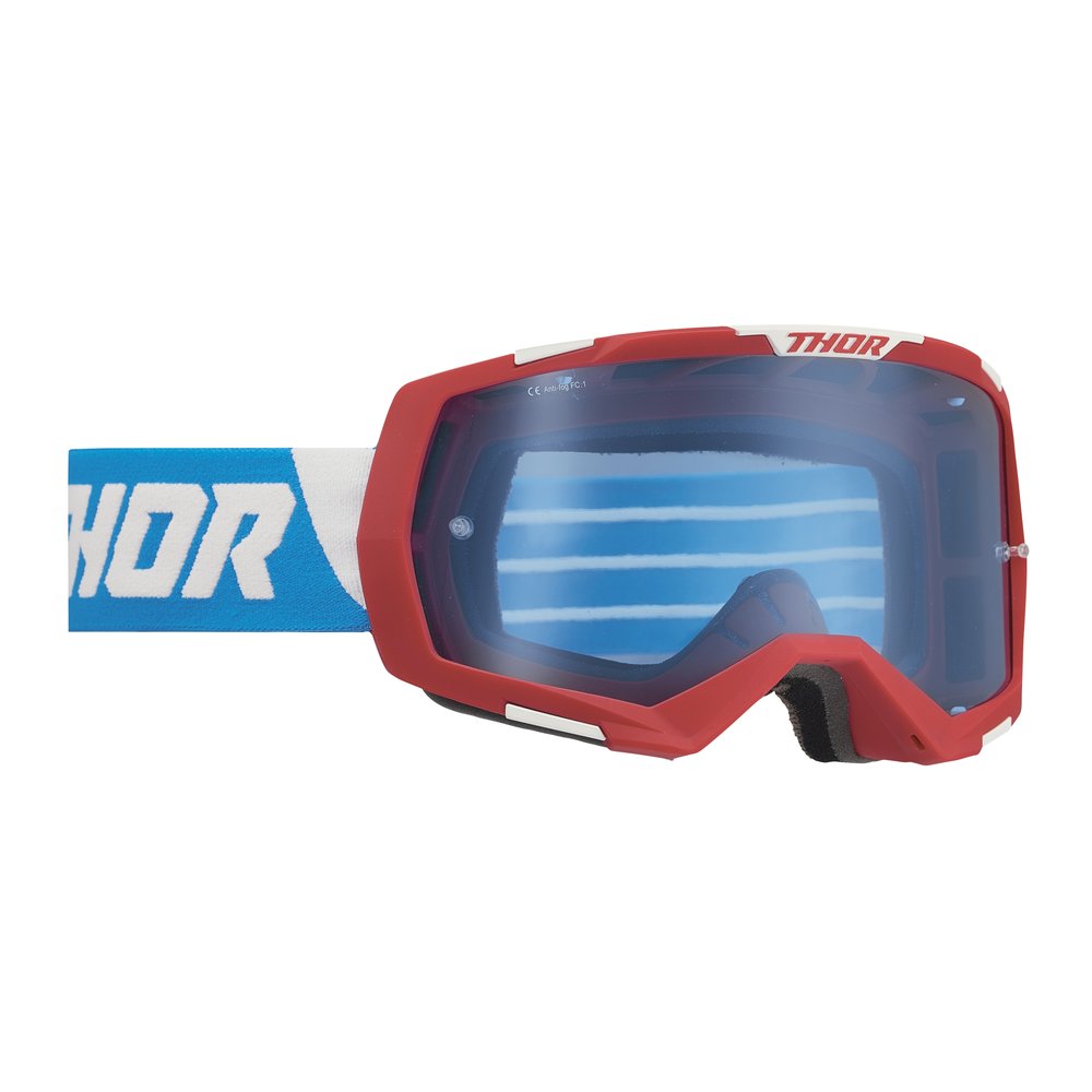 THOR Regiment Brille rot weiss blau