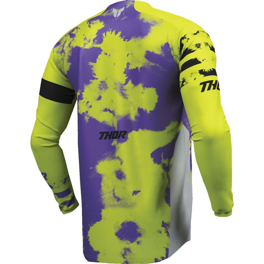 THOR Launchmode Bleach Youth Kinder Jersey grau/acid neon gelb THOR Launchmode Bleach Youth Kinder Jersey grau/acid neon gelb