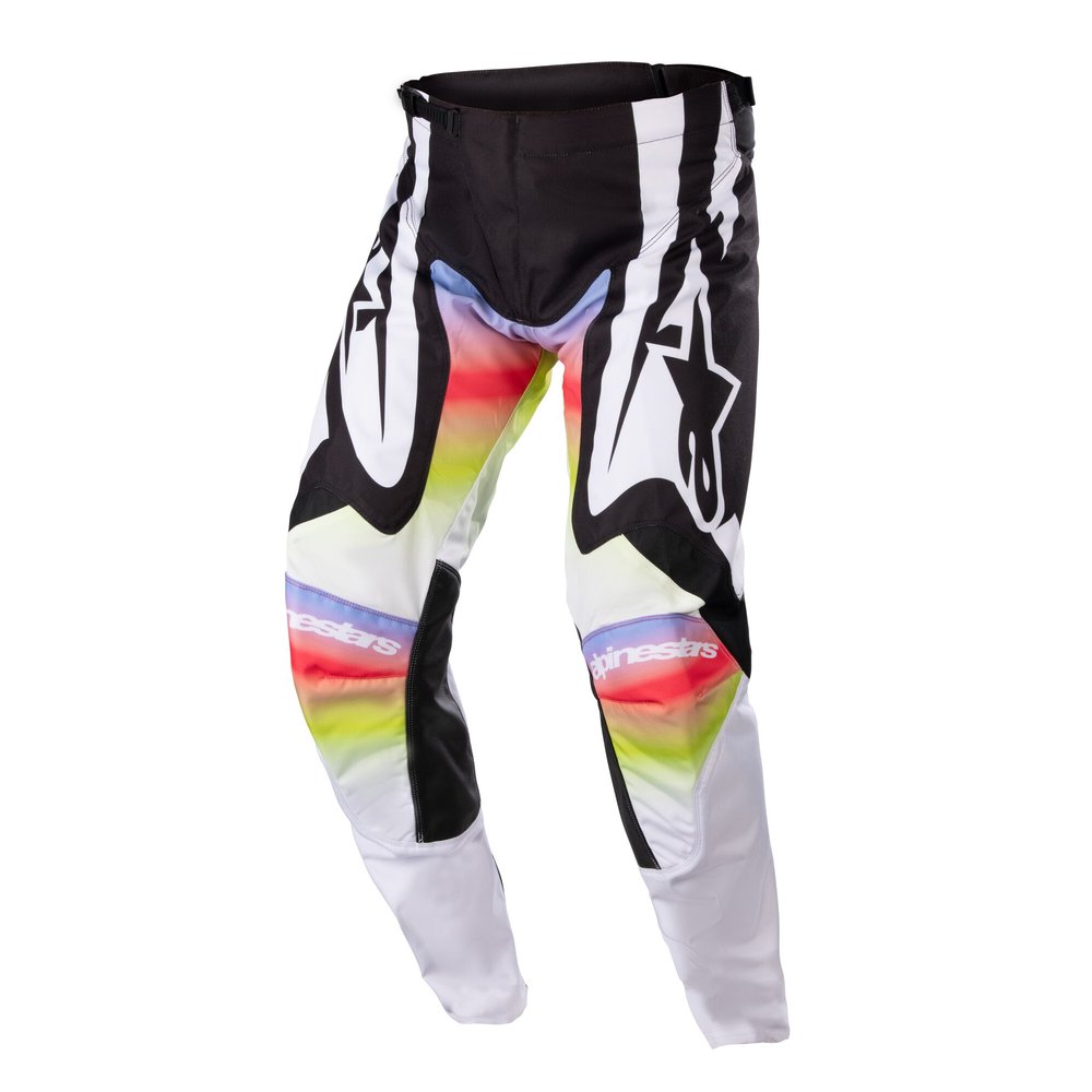 ALPINESTARS Racer Semi Kinder Motocross Hose grau gelb camo