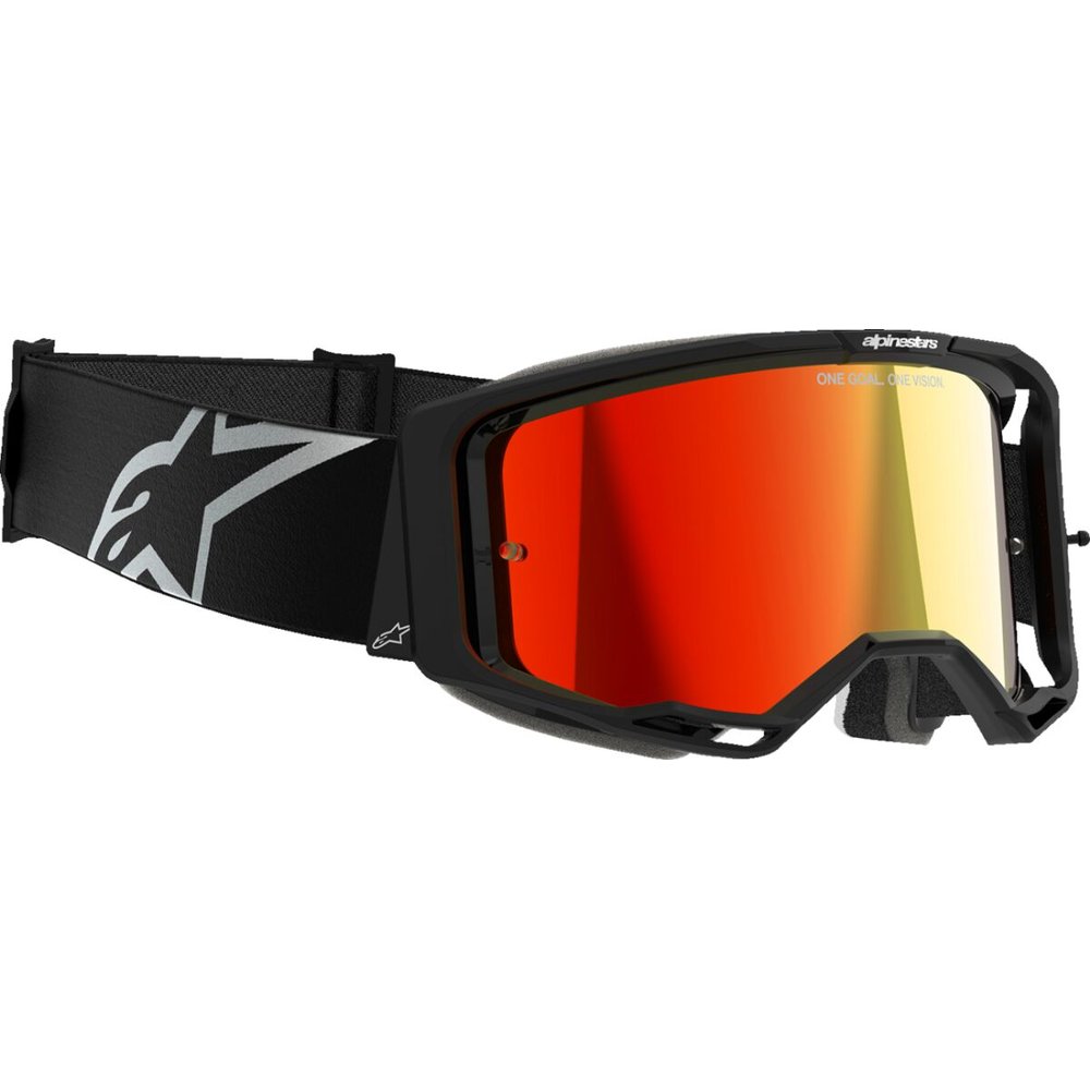 ALPINESTARS Vision 8 Corp Brille schwarz verspiegelt