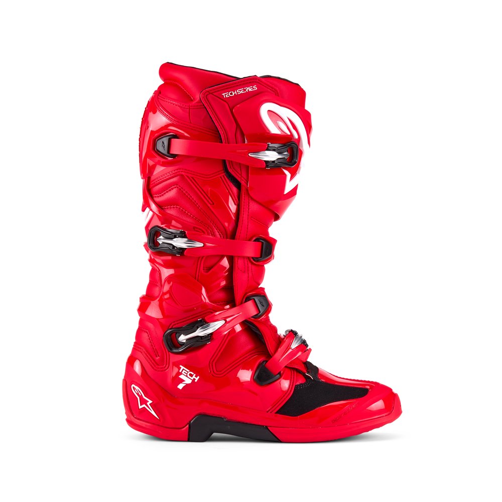 ALPINESTARS Tech 7 Motocross Stiefel hell rot ALPINESTARS Tech 7 Motocross Stiefel hell rot