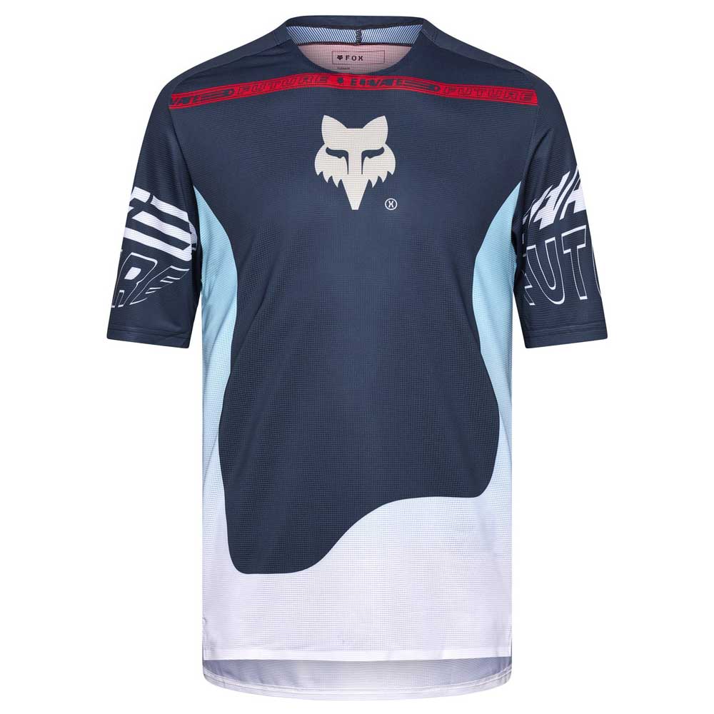 FOX FLEXAIR SS JERSEY ELEVATED kurzärmlig Midnight
