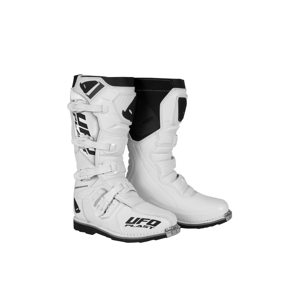 UFO Obsidian Motocross Stiefel weiss