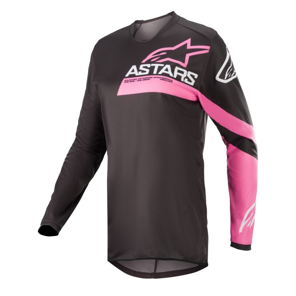 ALPINESTARS Fluid Chaser MX MTB Jersey schwarz pink