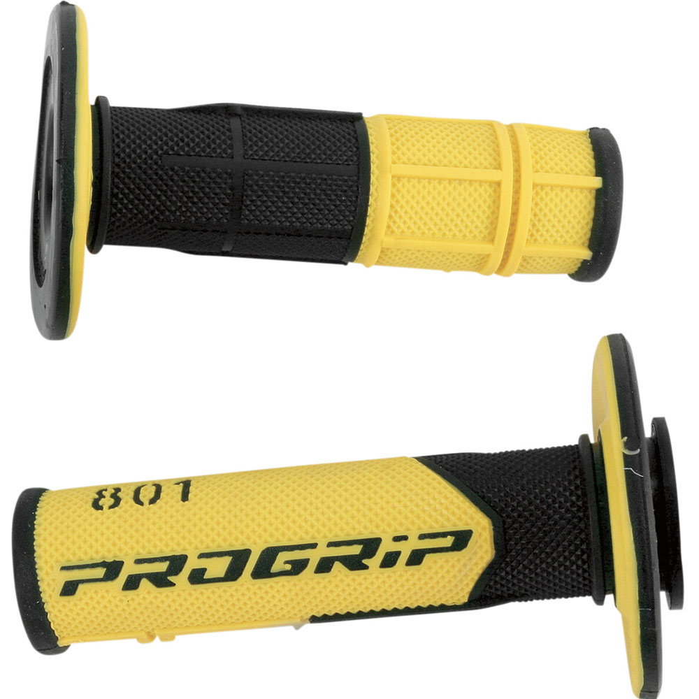 PROGRIP 801 Double Density Motocross Griffe schwarz gelb