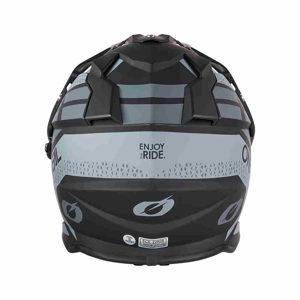 ONEAL Sierra R Enduro Motorrad Helm schwarz grau ONEAL Sierra R Enduro Motorrad Helm schwarz grau