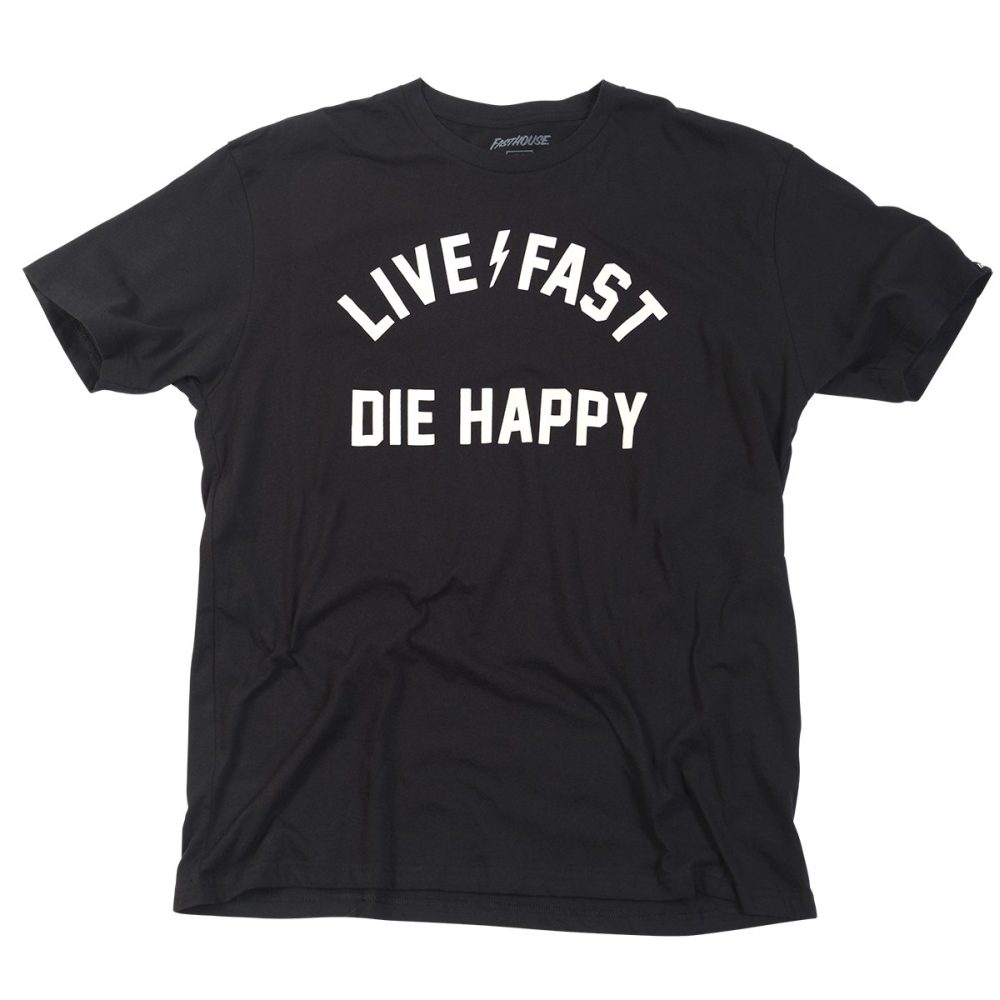 FASTHOUSE Die Happy T-Shirt schwarz