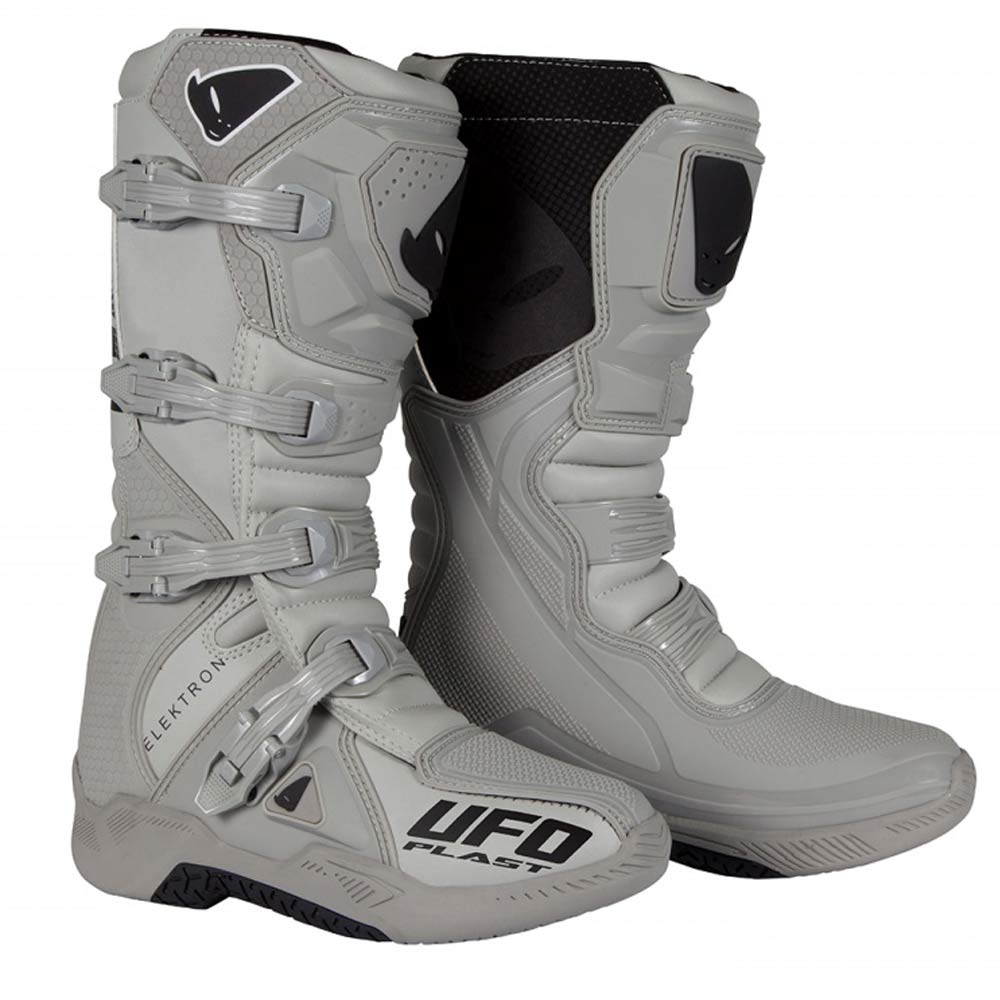 UFO Elektron Motocross Stiefel grau