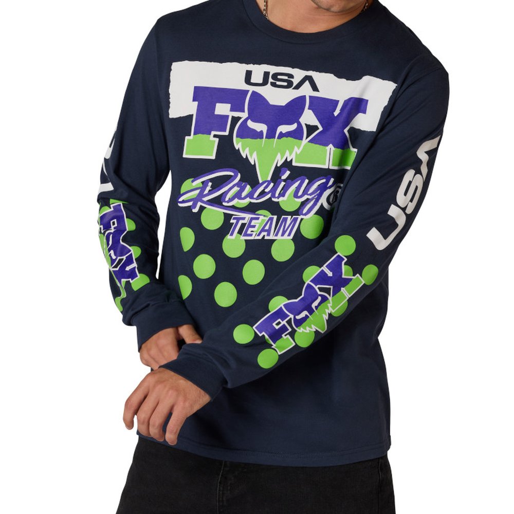 FOX HC94 195 ORIGINAL LS T-Shirt Midnight