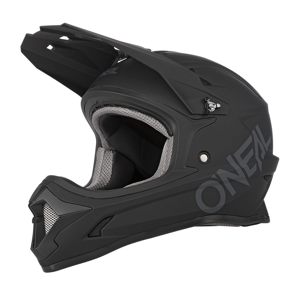 ONEAL Sonus Youth Solid MTB Kinder Helm schwarz