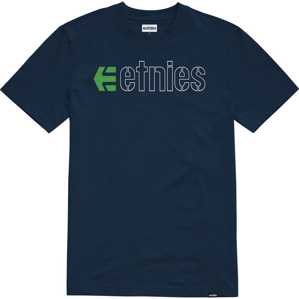 ETNIES Ecorp Tee T-Shirt blau weiss ETNIES Ecorp Tee T-Shirt blau weiss