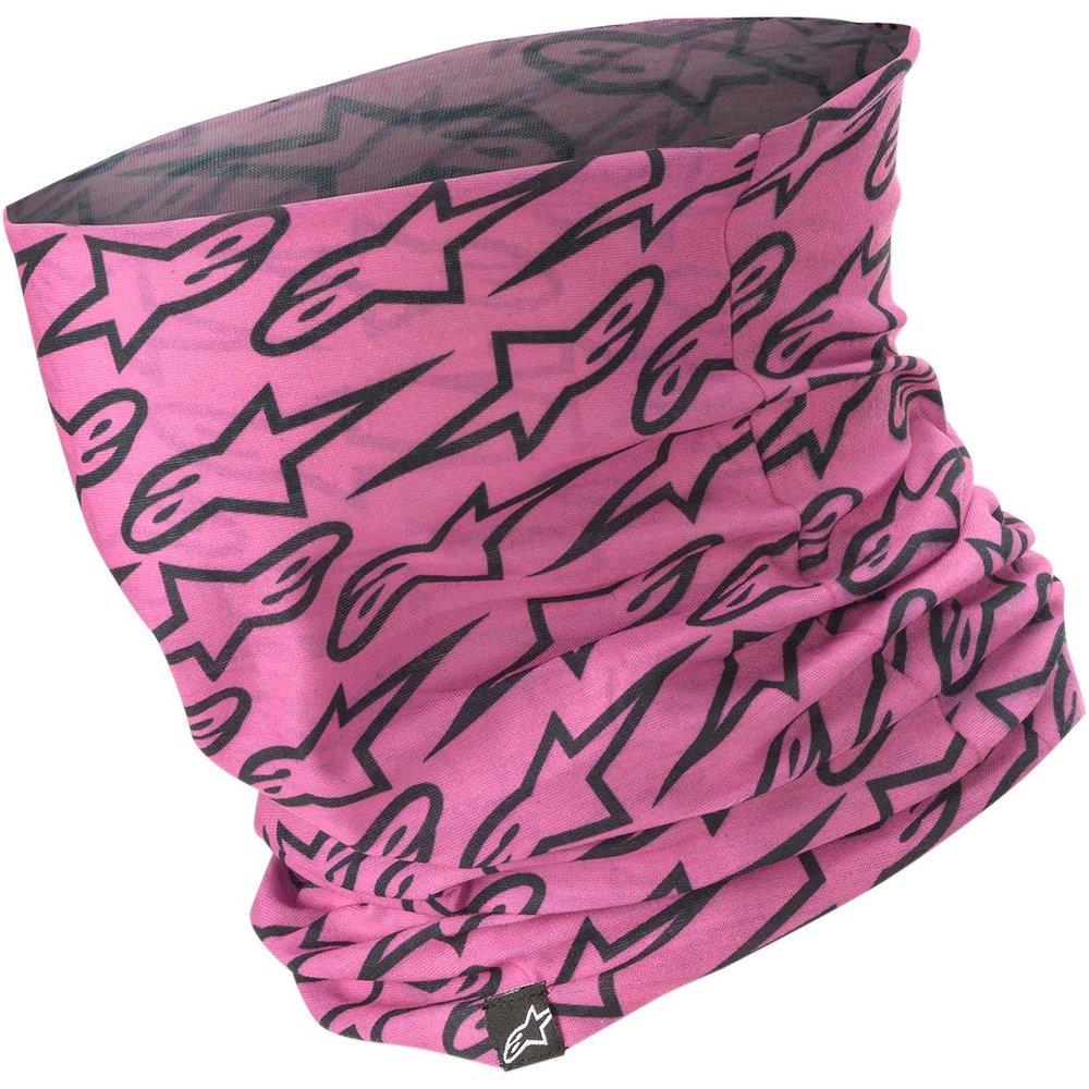 ALPINESTARS ALPINESTARS Necktube Schlauchschal Astars pink schwarz ALPINESTARS ALPINESTARS Necktube Schlauchschal Astars pink schwarz
