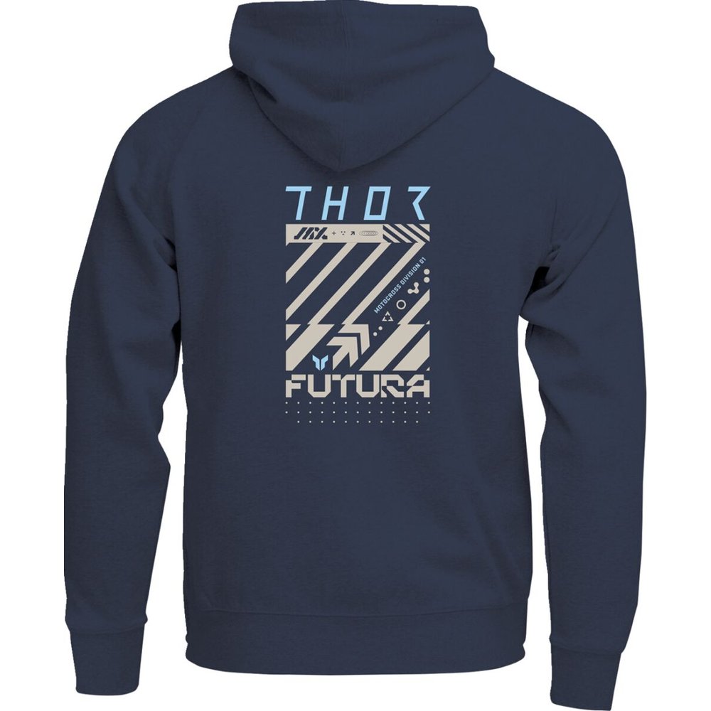 THOR Futura Youth Kinder Kapuzen Pullover Hoodie navy blau THOR Futura Youth Kinder Kapuzen Pullover Hoodie navy blau