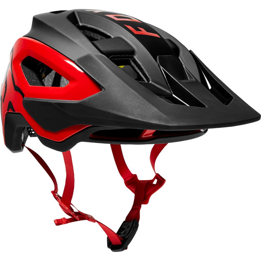 FOX SPEEDFRAME PRO HELMET MTB Helm Schwarz/Red