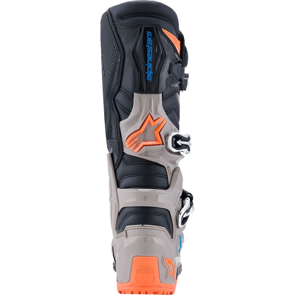 ALPINESTARS Tech 7 Motocross Stiefel schwarz/warm grau/neon orange ALPINESTARS Tech 7 Motocross Stiefel schwarz/warm grau/neon orange