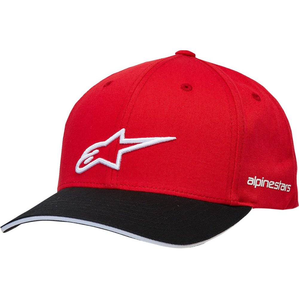 ALPINESTARS Kappe Rostrum rot schwarz ALPINESTARS Kappe Rostrum rot schwarz