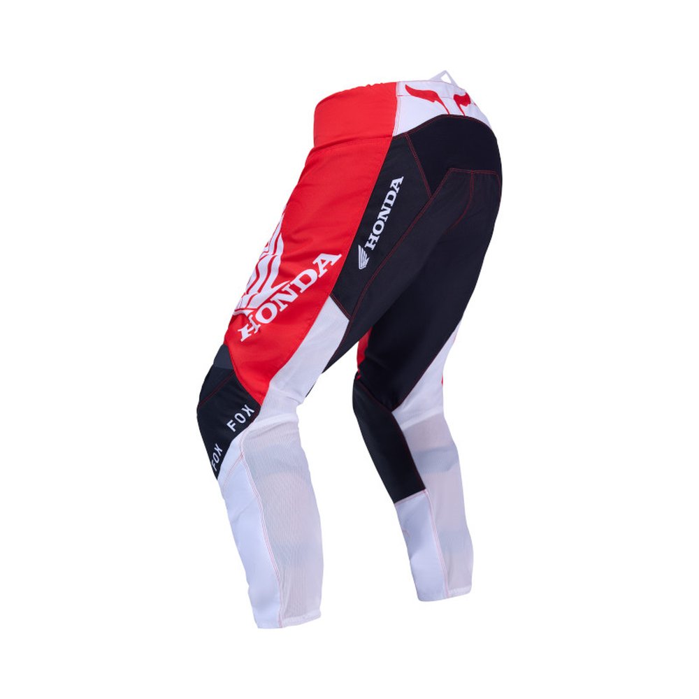 FOX 180 HONDA PANT Motocross Hose Neon Rot