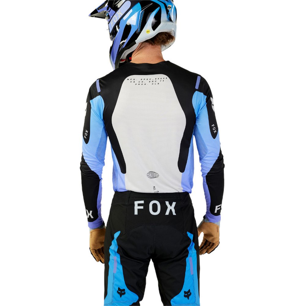 FOX FLEXAIR MAGNETIC JERSEY Schwarz/Purple