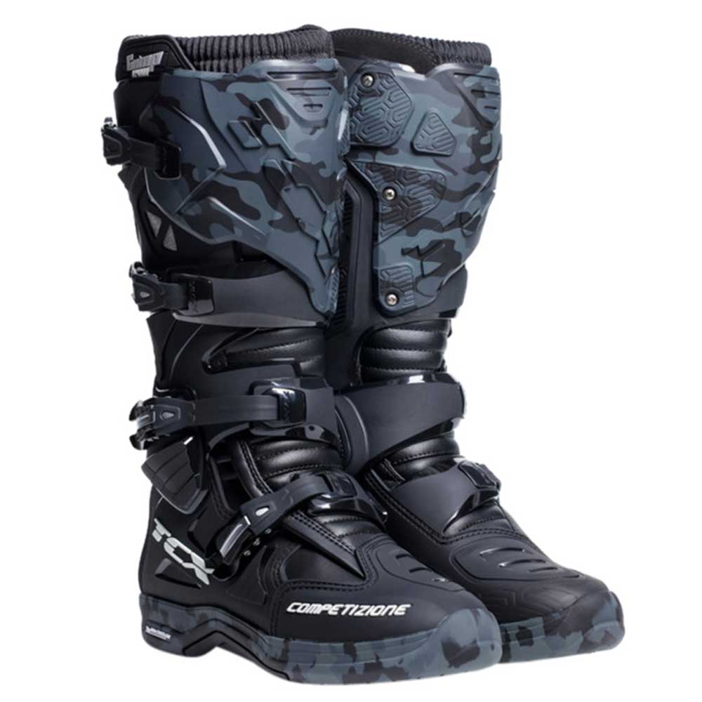 TCX Comp Evo 2 Michelin Motocross Stiefel schwarz camo TCX Comp Evo 2 Michelin Motocross Stiefel schwarz camo