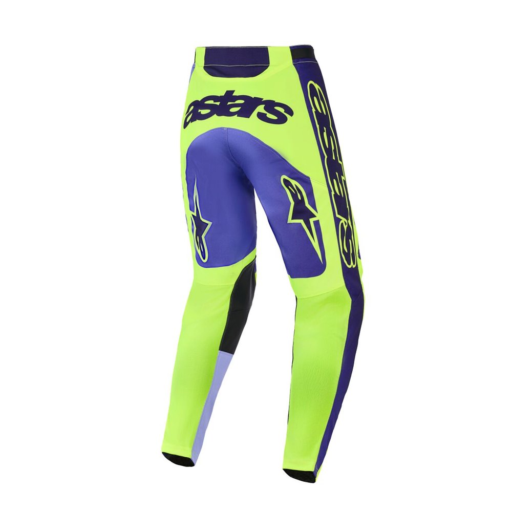 ALPINESTARS Racer Portl Motocross Hose lila/gelb