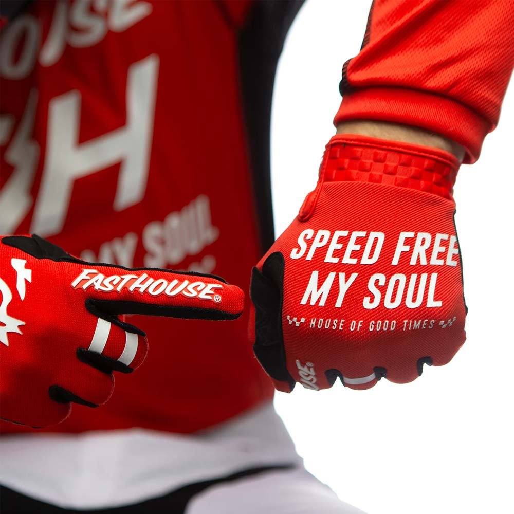 FASTHOUSE Speedstyle Slammer Handschuhe rot