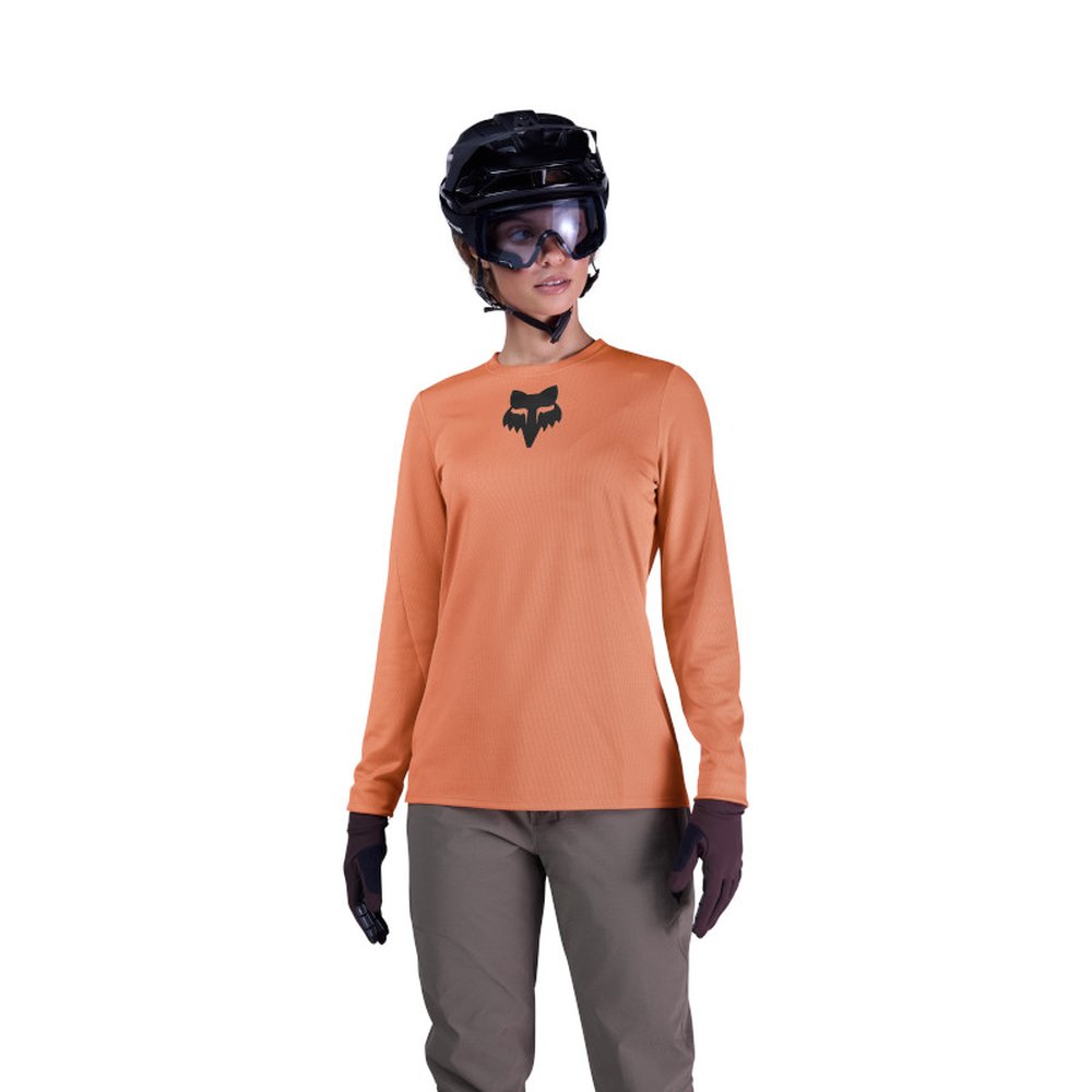 FOX W RANGER LS JERSEY FOX HEAD langärmlig für Frauen Hell/Pastel Pink