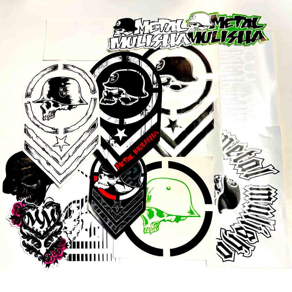 METAL MULISHA Decals/Sticker/Aufkleber-Set 14er-Pack METAL MULISHA Decals/Sticker/Aufkleber-Set 14er-Pack