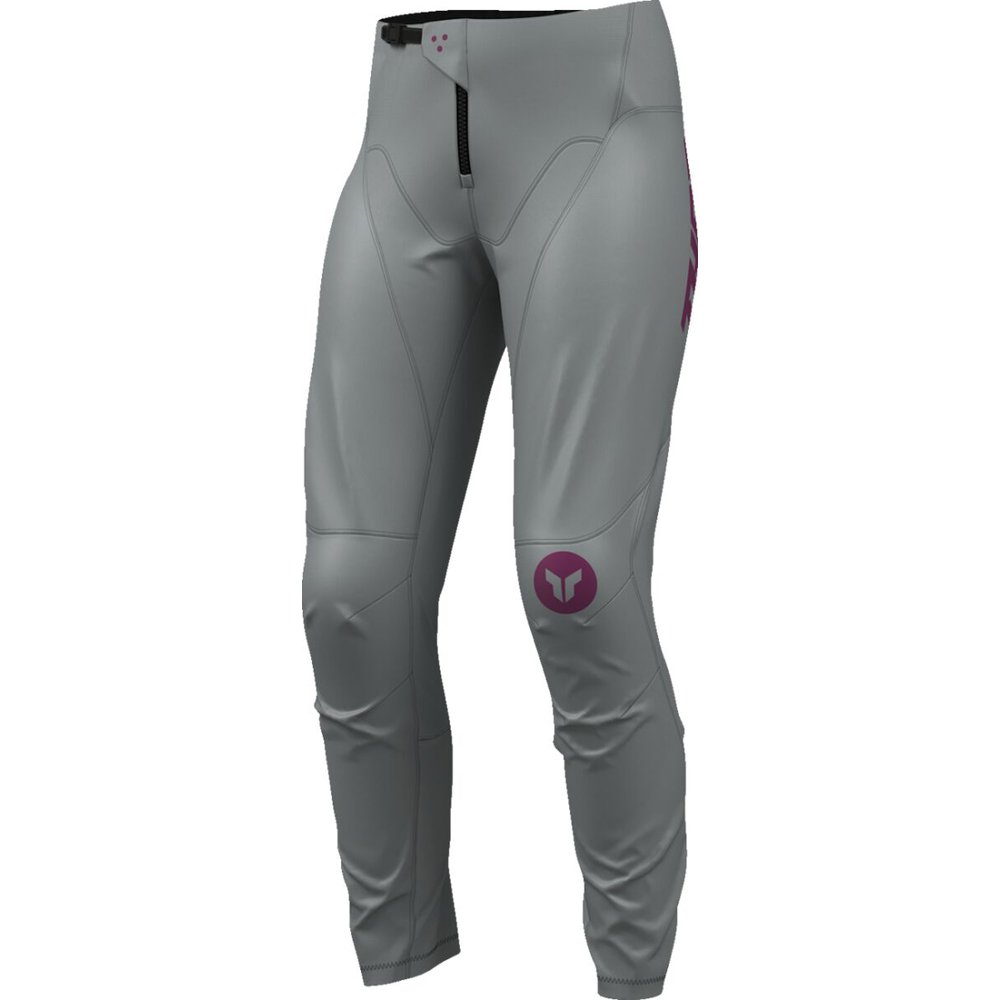 THOR Ridemode Menace Frauen Motocross Hose lila/grau