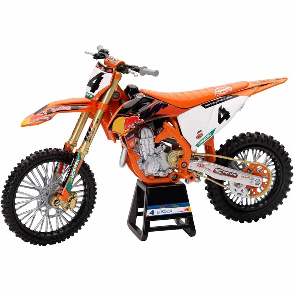 NEWRAY KTM 450 SX-F Chase Sexton No. 4 Red Bull Modell Maßstab 1:12