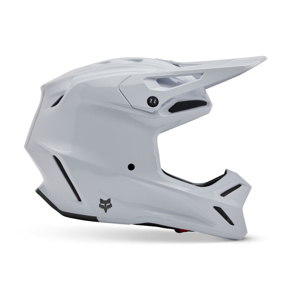 FOX V3 RS CARBON SOLID Motocross Helm Weiss