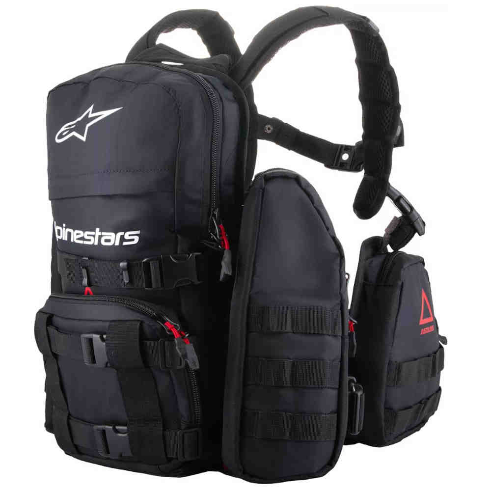ALPINESTARS Techdura Tactical Offroad Weste schwarz ALPINESTARS Techdura Tactical Offroad Weste schwarz