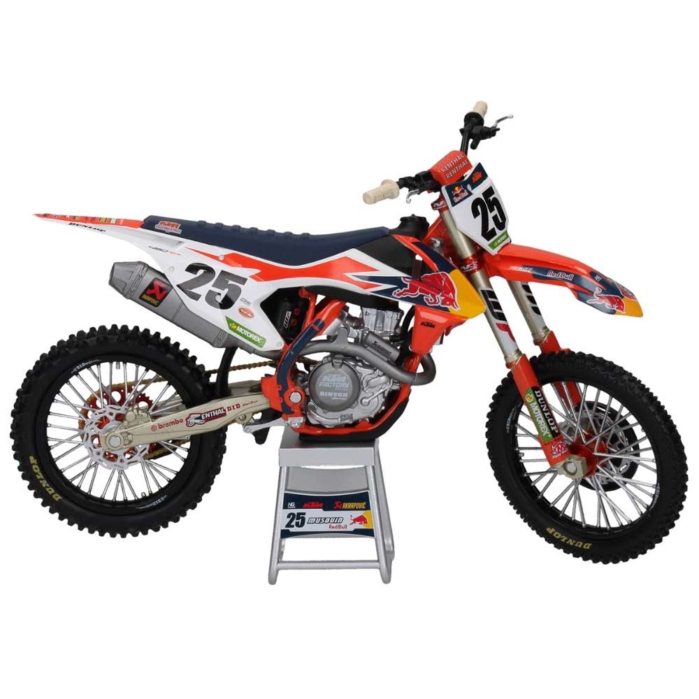 SUNIMPORT KTM 450 SX-F Marvin Musquin No. 25 Modell Maßstab 1:12